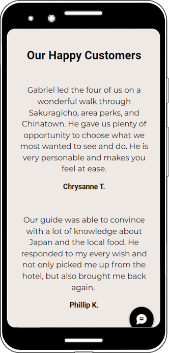 Case-Study-Jewel - Tours Japan-6 - mobile: A Project by Grand Slam I.T.