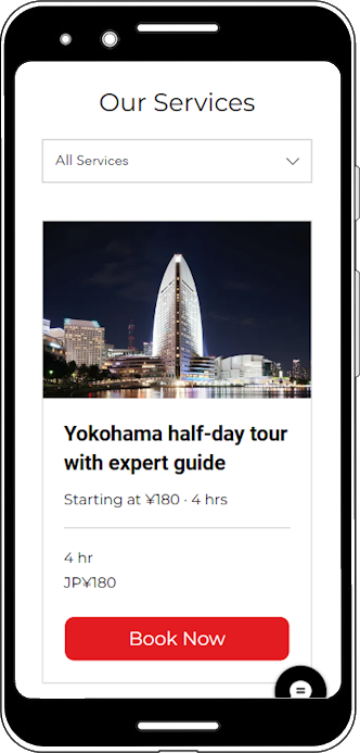 Case-Study-Jewel - Tours Japan - 5 - mobile: A Project by Grand Slam I.T.